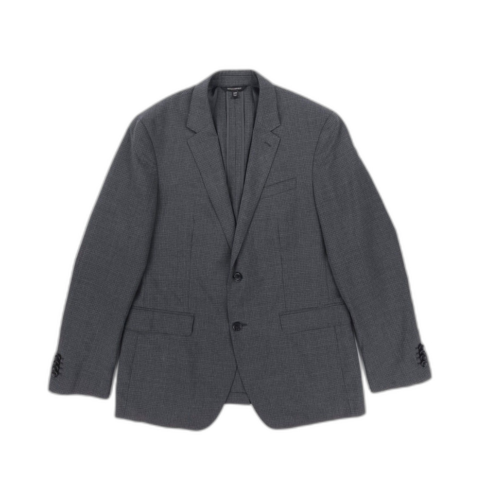 BANANA REPUBLIC Slim Smart-Weight Performance Wool Blazer Old Money Quiet Luxury